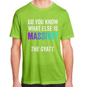 Massive Gaming Meme Funny Gen Alpha Gen Z Slang Gyatt Adult ChromaSoft Performance T-Shirt