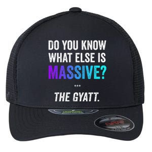 Massive Gaming Meme Funny Gen Alpha Gen Z Slang Gyatt Flexfit Unipanel Trucker Cap