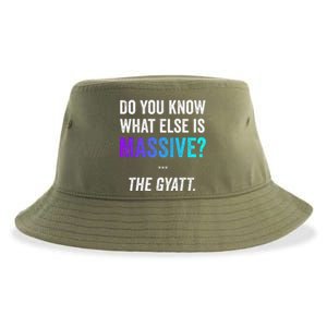 Massive Gaming Meme Funny Gen Alpha Gen Z Slang Gyatt Sustainable Bucket Hat