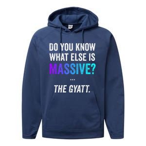 Massive Gaming Meme Funny Gen Alpha Gen Z Slang Gyatt Performance Fleece Hoodie