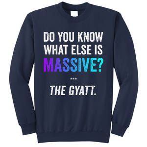 Massive Gaming Meme Funny Gen Alpha Gen Z Slang Gyatt Sweatshirt