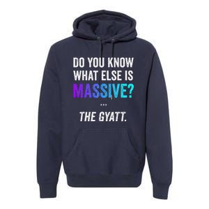 Massive Gaming Meme Funny Gen Alpha Gen Z Slang Gyatt Premium Hoodie