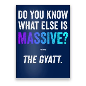 Massive Gaming Meme Funny Gen Alpha Gen Z Slang Gyatt Poster