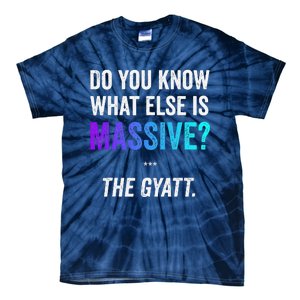 Massive Gaming Meme Funny Gen Alpha Gen Z Slang Gyatt Tie-Dye T-Shirt