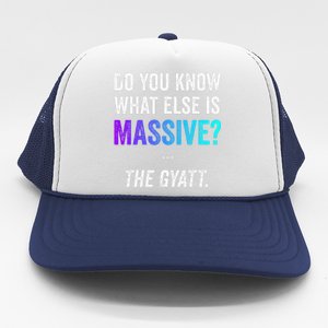 Massive Gaming Meme Funny Gen Alpha Gen Z Slang Gyatt Trucker Hat