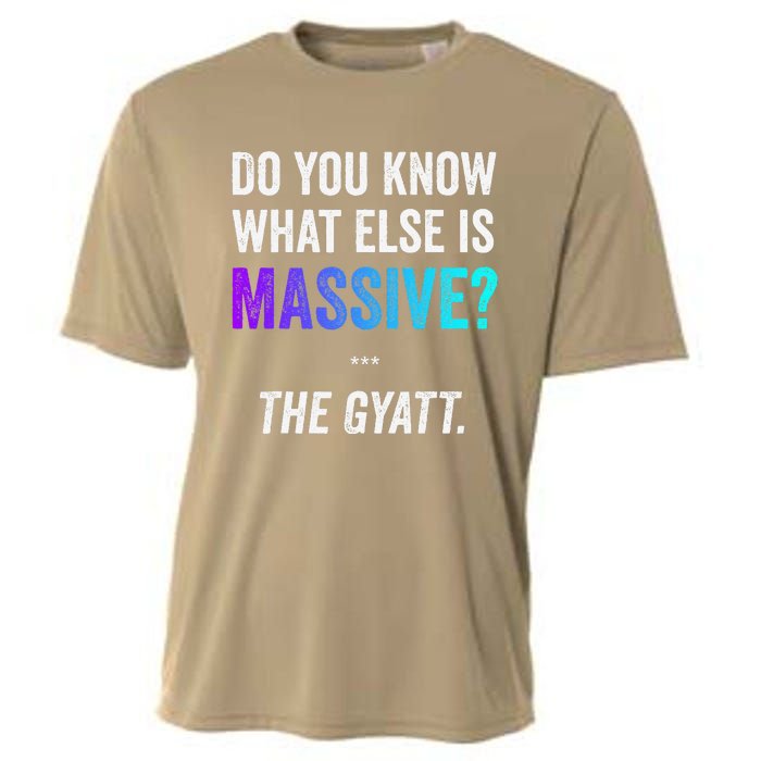 Massive Gaming Meme Funny Gen Alpha Gen Z Slang Gyatt Cooling Performance Crew T-Shirt