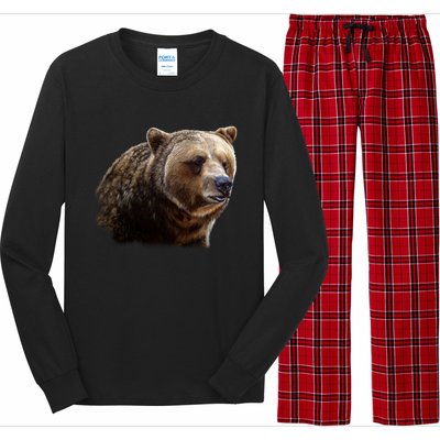 Majestic Grizzly Long Sleeve Pajama Set