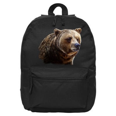 Majestic Grizzly 16 in Basic Backpack