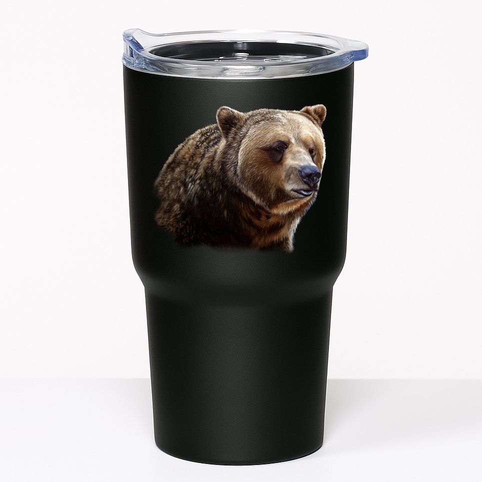 Majestic Grizzly Tumbler