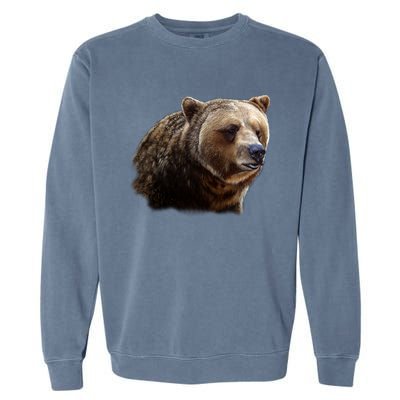 Majestic Grizzly Garment-Dyed Sweatshirt