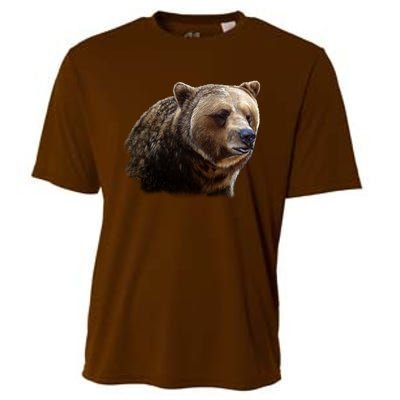 Majestic Grizzly Cooling Performance Crew T-Shirt