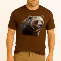 Majestic Grizzly Cooling Performance Crew T-Shirt