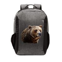 Majestic Grizzly Vector Backpack