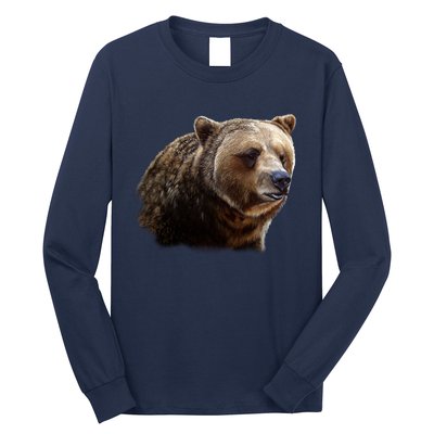 Majestic Grizzly Long Sleeve Shirt