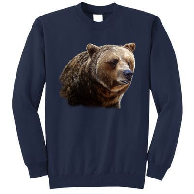 Majestic Grizzly Tall Sweatshirt