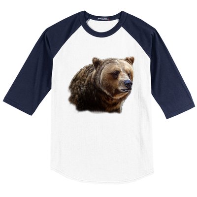 Majestic Grizzly Baseball Sleeve Shirt