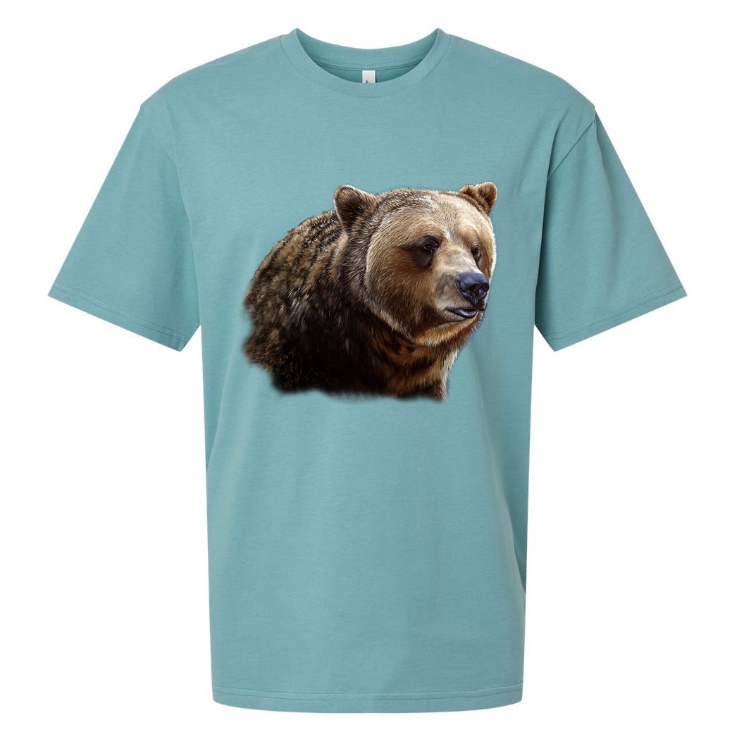 Majestic Grizzly Sueded Cloud Jersey T-Shirt