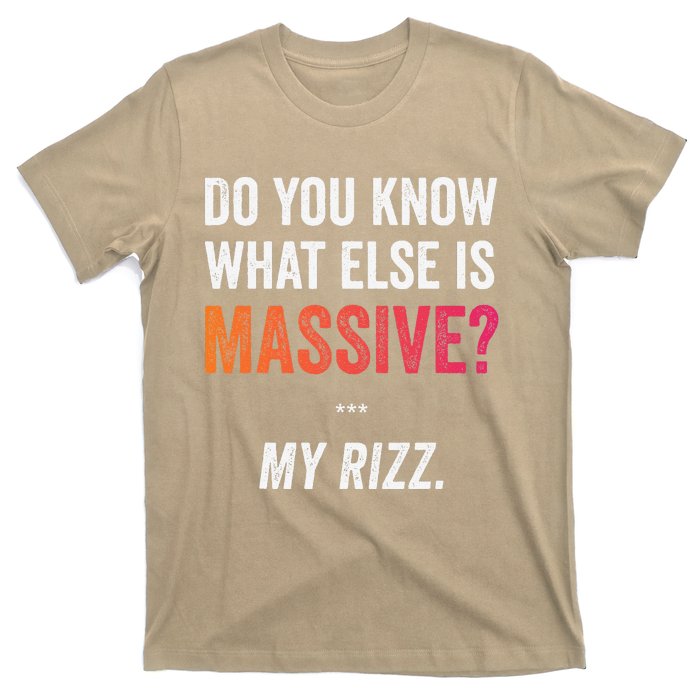 Massive Gaming Meme Funny Confidence Humor Meme Rizz T-Shirt