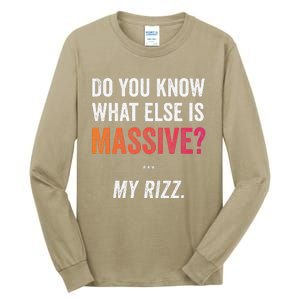 Massive Gaming Meme Funny Confidence Humor Meme Rizz Tall Long Sleeve T-Shirt