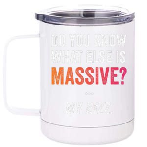 Massive Gaming Meme Funny Confidence Humor Meme Rizz 12 oz Stainless Steel Tumbler Cup