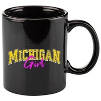 Michigan Girl 11oz C Handle Ceramic Mug