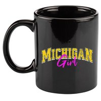 Michigan Girl 11oz C Handle Ceramic Mug