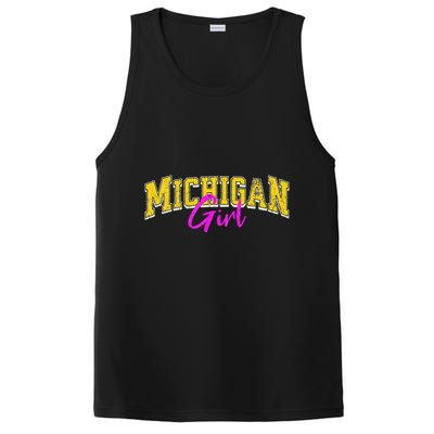 Michigan Girl PosiCharge Competitor Tank