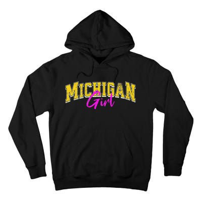 Michigan Girl Tall Hoodie