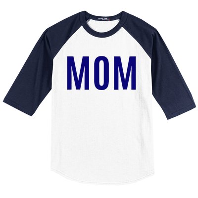 Mom Graphic Baseball Sleeve Shirt