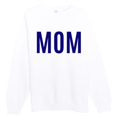 Mom Graphic Premium Crewneck Sweatshirt