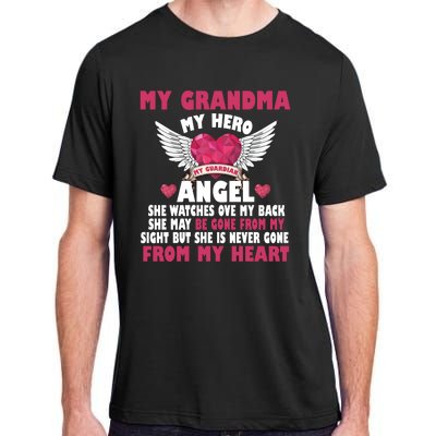 My Grandma My Hero My Angel Adult ChromaSoft Performance T-Shirt