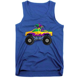 Mardi Gras Monster Truck Beads Jester Hagreat Gift Gift Tank Top