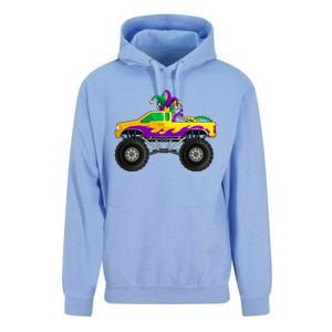 Mardi Gras Monster Truck Beads Jester Hagreat Gift Gift Unisex Surf Hoodie