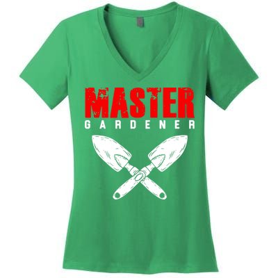 Master Gardener Women's V-Neck T-Shirt