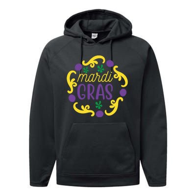 Mardi Gras Performance Fleece Hoodie