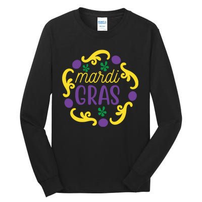 Mardi Gras Tall Long Sleeve T-Shirt