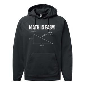 Math Geometry Mathematicians Performance Fleece Hoodie