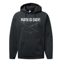 Math Geometry Mathematicians Performance Fleece Hoodie