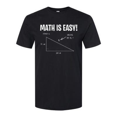 Math Geometry Mathematicians Softstyle® CVC T-Shirt