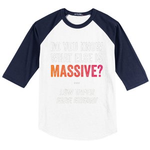 Massive Gaming Meme Funny Low Taper Fade Energy Meme Baseball Sleeve Shirt