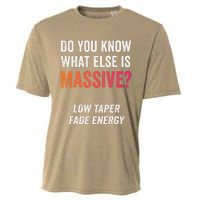 Massive Gaming Meme Funny Low Taper Fade Energy Meme Cooling Performance Crew T-Shirt