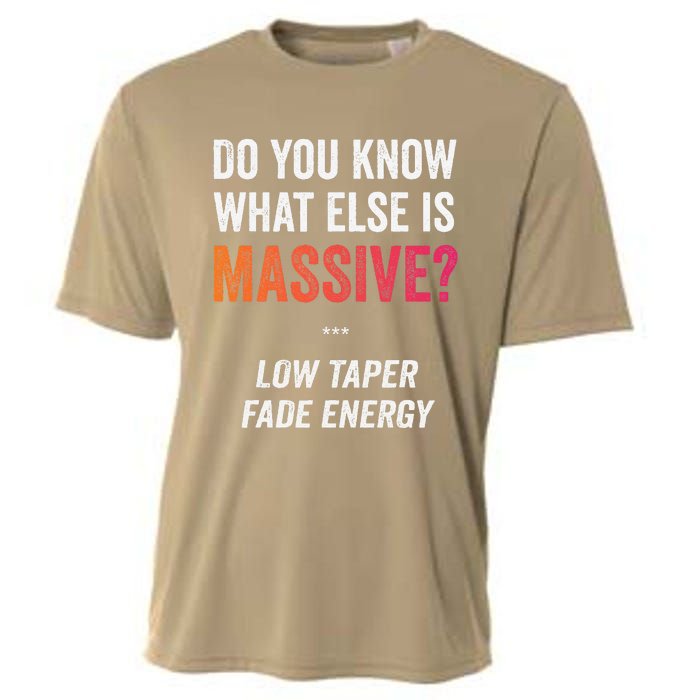 Massive Gaming Meme Funny Low Taper Fade Energy Meme Cooling Performance Crew T-Shirt