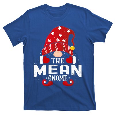 Mean Gnome Matching Christmas Pjs For Family Gift T-Shirt