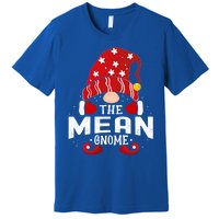 Mean Gnome Matching Christmas Pjs For Family Gift Premium T-Shirt