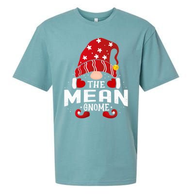 Mean Gnome Matching Christmas Pjs For Family Gift Sueded Cloud Jersey T-Shirt