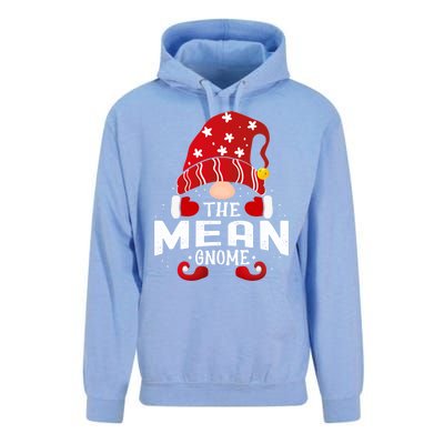 Mean Gnome Matching Christmas Pjs For Family Gift Unisex Surf Hoodie