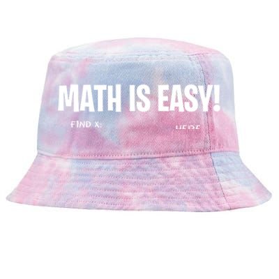 Math Geometry Mathematicians Cute Gift Tie-Dyed Bucket Hat