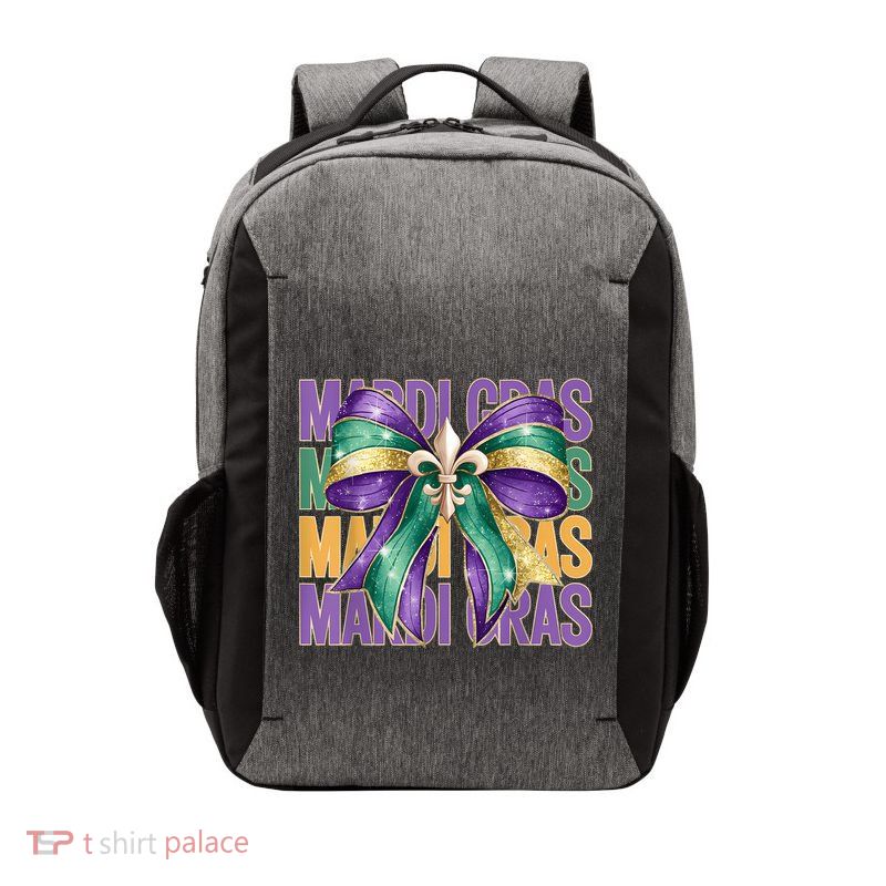 Mardi Gras New Orleans Carnival Fat Tuesday Women Vector Backpack