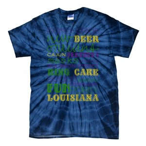 Mardi Gras New Orleans Festive Fun Party Tie-Dye T-Shirt