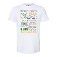 Mardi Gras New Orleans Festive Fun Party Softstyle CVC T-Shirt